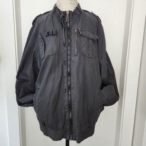 Jack & Jones Mens Bomber Utility Jacket